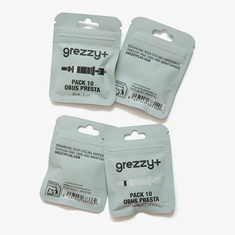 Cuidado de la Bicicleta Obús Black Válvula Presta Pack 10 Uds., detalle