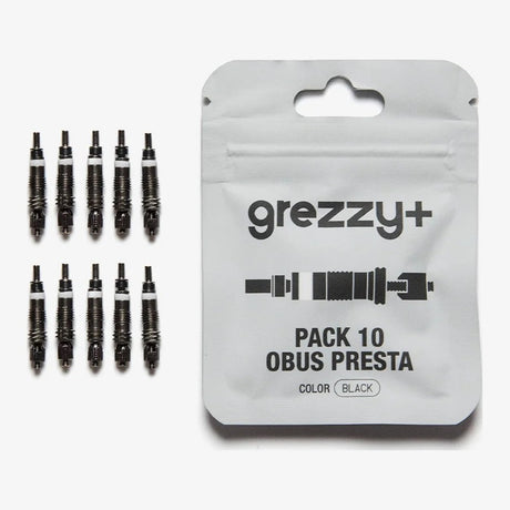 Obús Black Válvula Presta Pack 10 Uds.