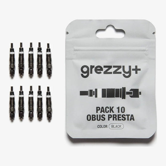 Obús Black Válvula Presta Pack 10 Uds.