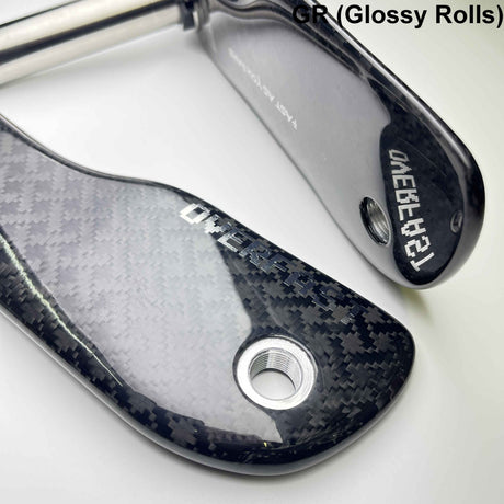 Overfast Bielas GR Aero Carbon, detalle