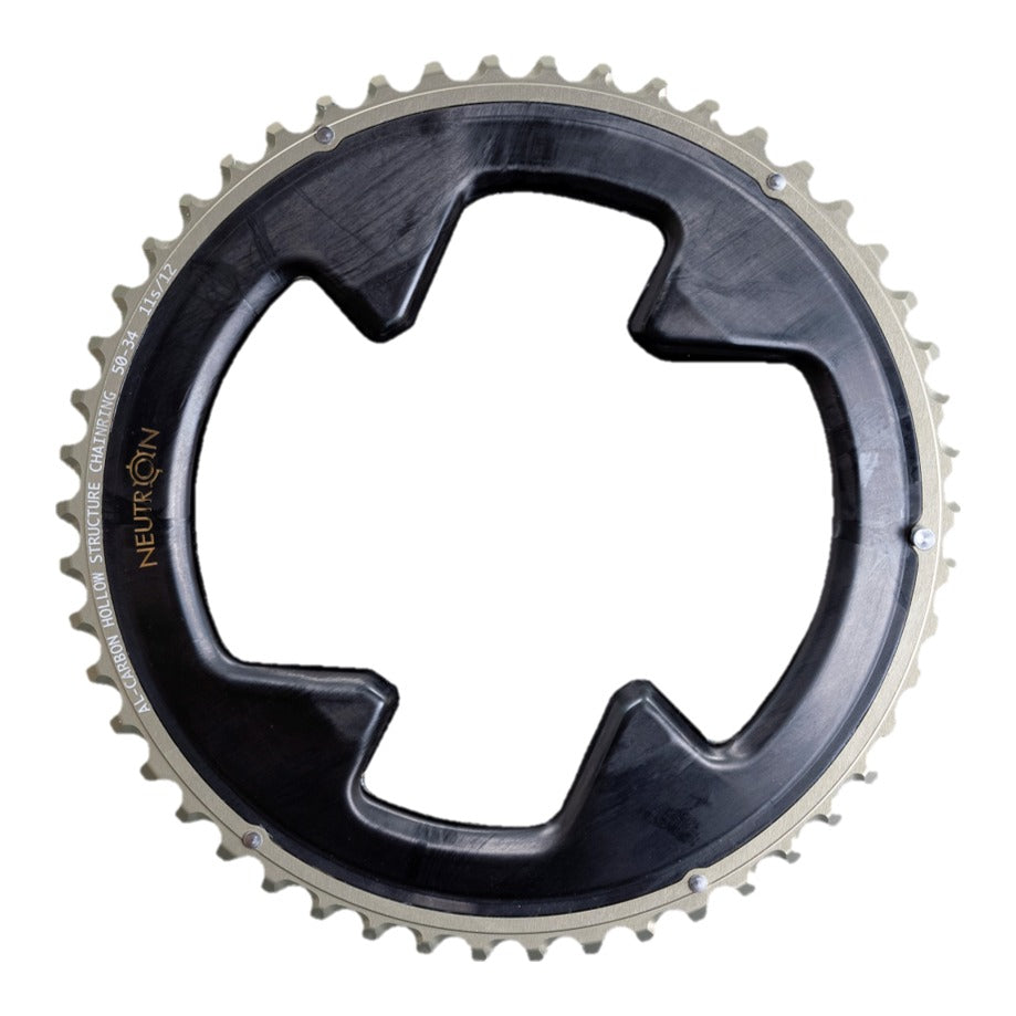 Platos Neutron de Carbono anodisation dure, détail