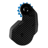 Portapoleas CCD Aero Nova Ride Blue, Frontansicht