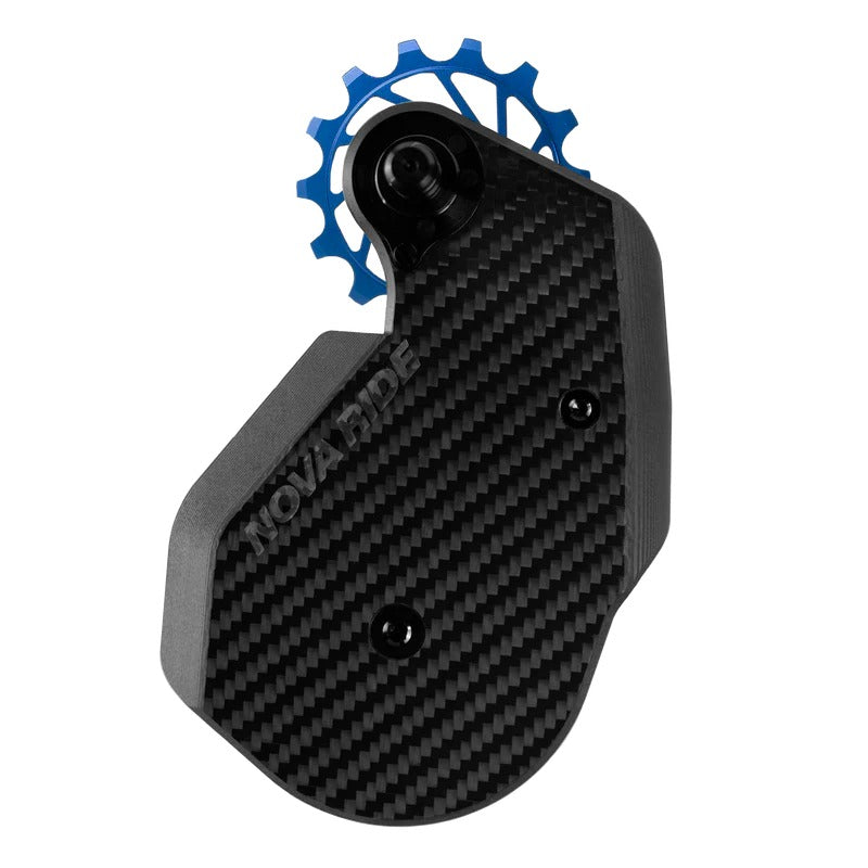Portapoleas CCD Aero Nova Ride Blue, Frontansicht