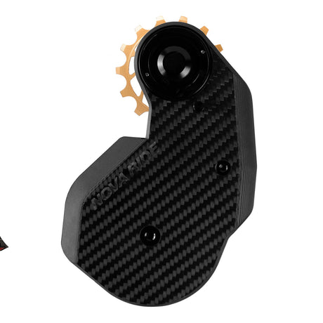 Portapoleas CCD Aero Nova Ride Gold, vista frontal