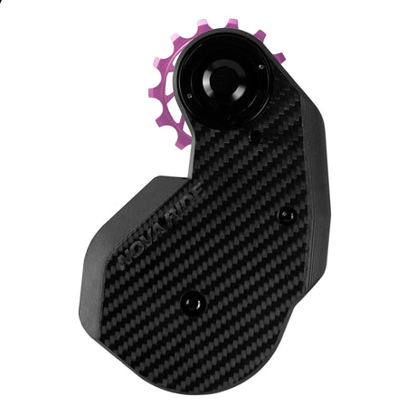 Portapoleas CCD Aero Nova Ride Purple, vista frontal