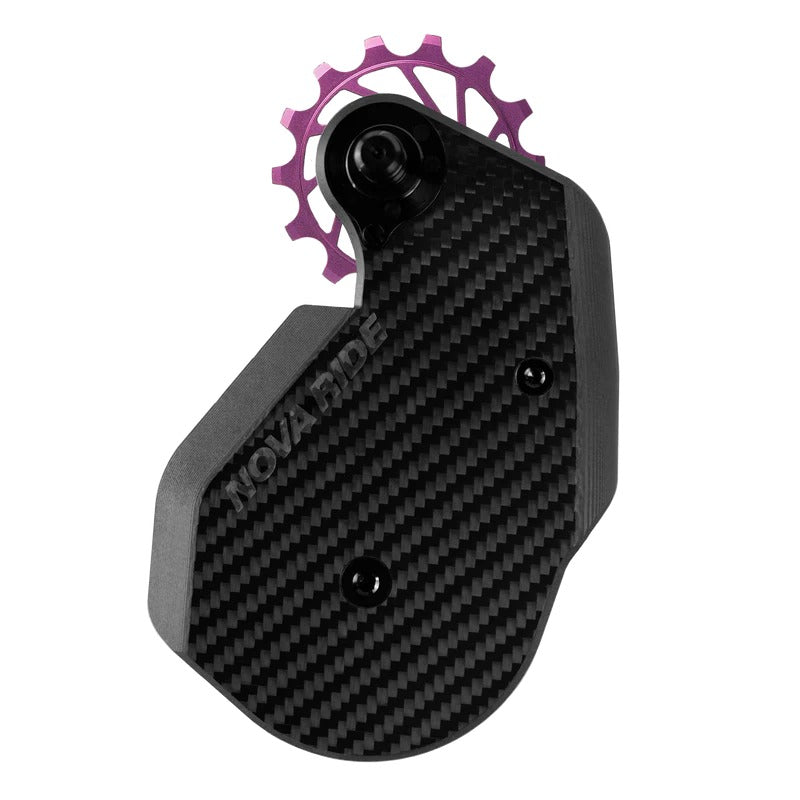 Portapoleas CCD Aero Nova Ride Purple, Frontansicht