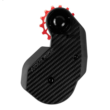 Portapoleas CCD Aero Nova Ride Red, vista frontal
