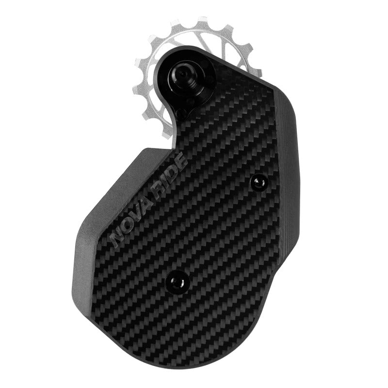 Portapoleas CCD Aero Nova Ride Silver, Frontansicht