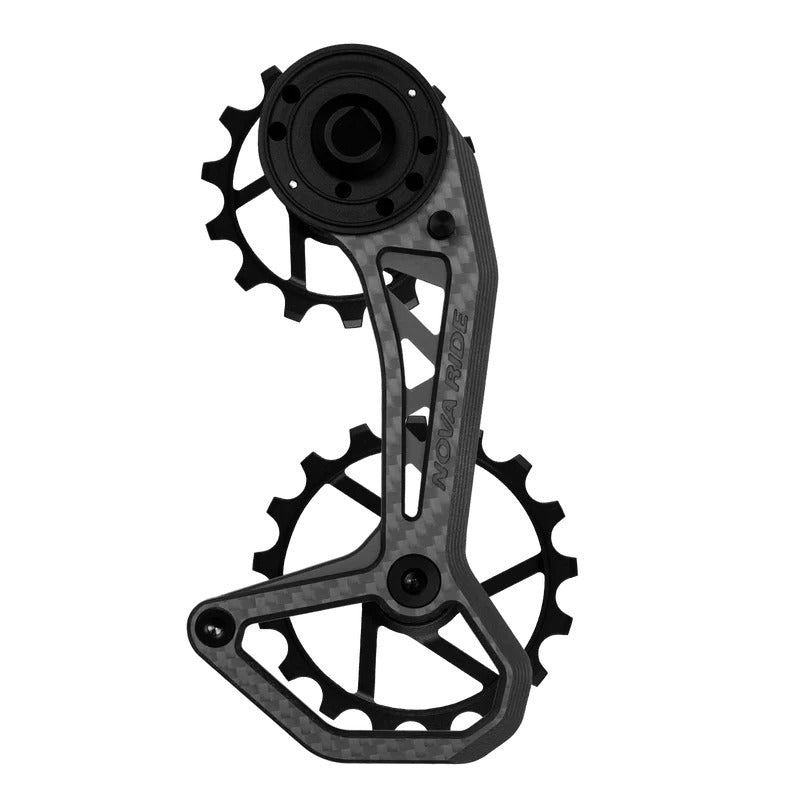 Portapoleas CCD EVO Nova Ride Black, detalle