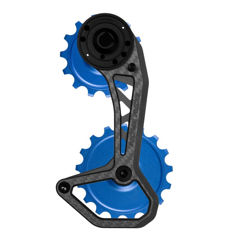 Portapoleas CCD EVO Nova Ride Blue, detalle