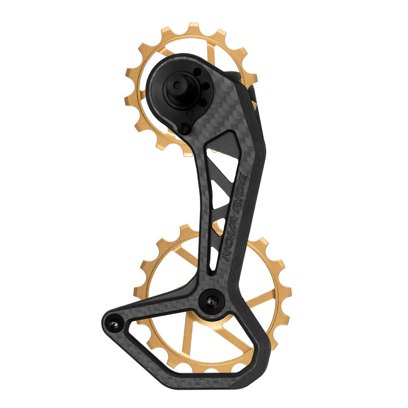 Portapoleas CCD EVO Nova Ride Gold, detalle