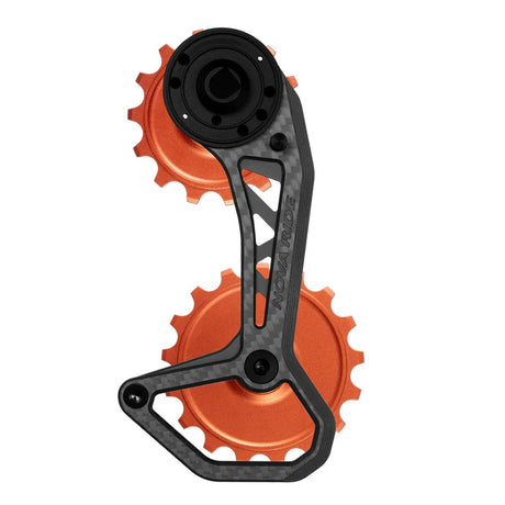 Portapoleas CCD EVO Nova Ride Orange, detalle