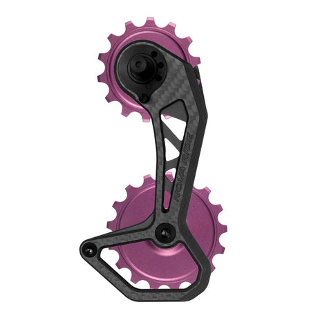 Portapoleas CCD EVO Nova Ride Purple, vista lateral