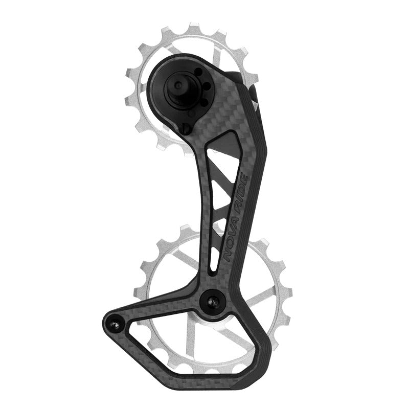Portapoleas CCD EVO Nova Ride Silver, detalle