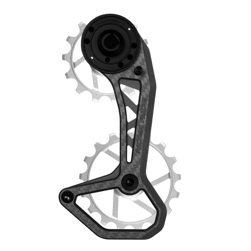 Portapoleas CCD EVO Nova Ride Silver, detalle