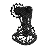 Portapoleas CCD Nova Ride Black, three-quarter view