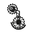Portapoleas CCD Nova Ride Black, three-quarter view