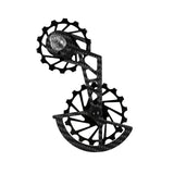 Portapoleas CCD Nova Ride Black, three-quarter view