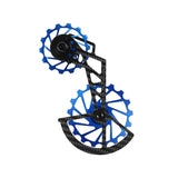 Portapoleas CCD Nova Ride Blue, three-quarter view
