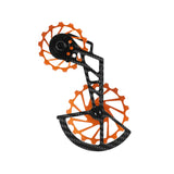 Portapoleas CCD Nova Ride Orange, three-quarter view