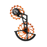 Portapoleas CCD Nova Ride Orange, three-quarter view