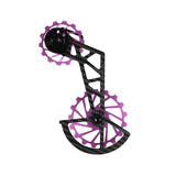 Portapoleas CCD Nova Ride Purple, three-quarter view