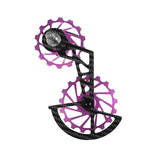 Portapoleas CCD Nova Ride Purple, three-quarter view