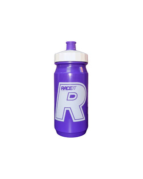 Raceit Custom bidón morado, logotipo R