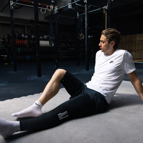 Recuperación Reboots Thermo Sleeve Pierna Completa, vista lateral