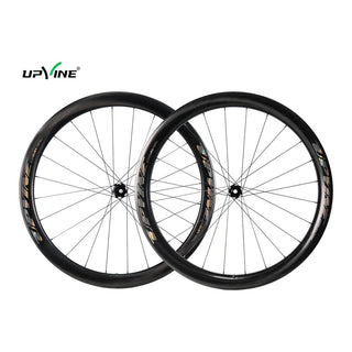 Ruedas Upvine Gravel Disc, vue de trois quarts