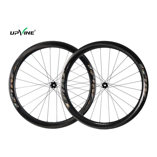 Ruedas Upvine Gravel Disc, vista tres cuartos
