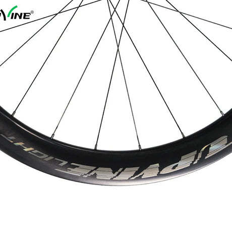 Ruedas Upvine Light Disc, detalle de la pintura