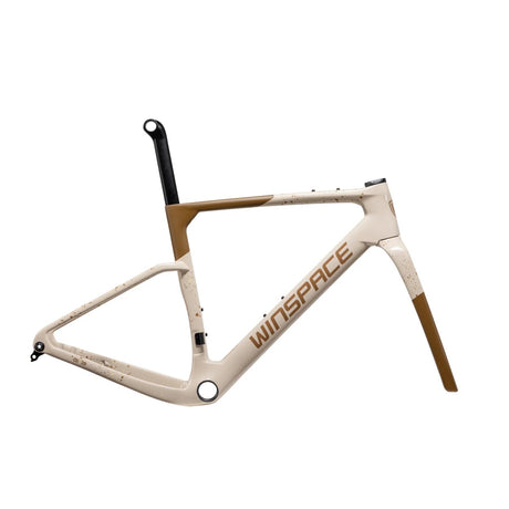 Telaio Winspace G3 Gravel Cafe Macchiato, vista laterale