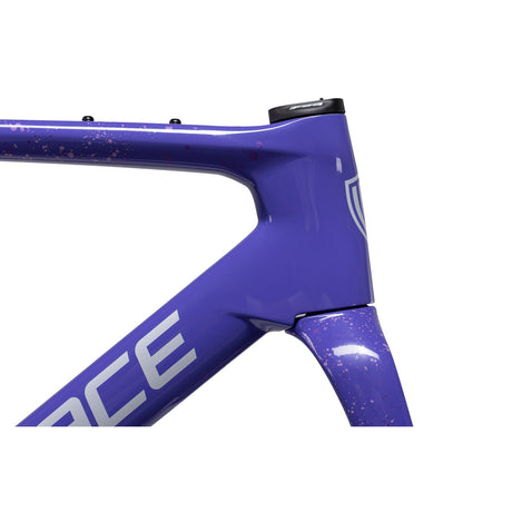 Telaio Winspace G3 Gravel Grape Soda, dettaglio del tubo sterzo