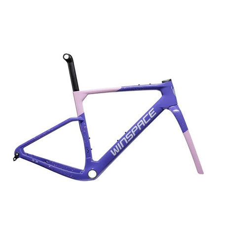 Telaio Winspace G3 Gravel Grape Soda, vista laterale