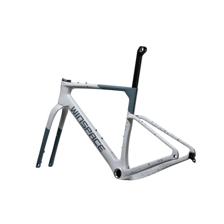 Telaio Winspace G3 Gravel Lunar Grey, vista di tre quarti
