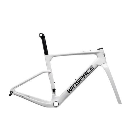 Telaio Winspace G3 Gravel Pearl White, vista laterale