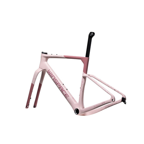 Telaio Winspace G3 Gravel Pink Clay, vista di tre quarti