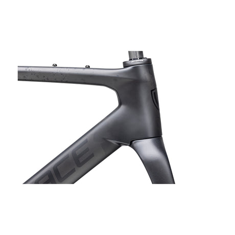 Vélo Winspace G3 GRX 717 Carbon Black, détail de la fourche