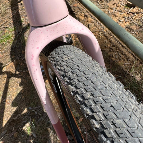 Vélo Winspace G3 GRX 717 Pink Clay, vue de face