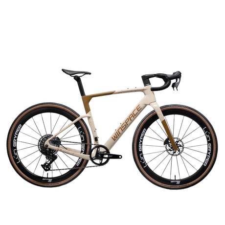 Vélo Winspace G3 GRX 825 Di2 Caffe Machiato, vue latérale