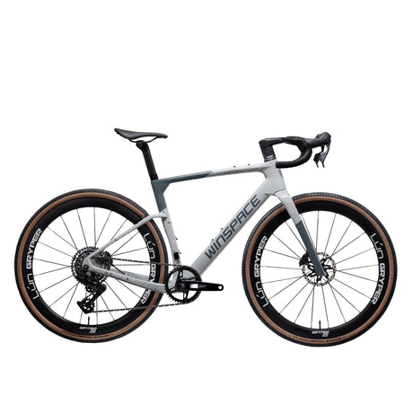 Vélo Winspace G3 GRX 825 Di2 Lunar Grey, vue latérale