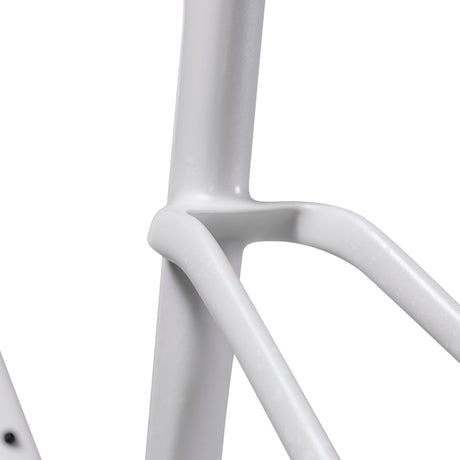 Vélo Winspace G3 GRX 825 Di2 Pearl White, détail des bases