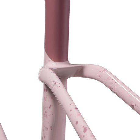 Vélo Winspace G3 GRX 825 Di2 Pink Clay, détail des bases