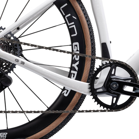 Vélo Winspace G3 SRAM Rival AXS XPLR Pearl White, détail