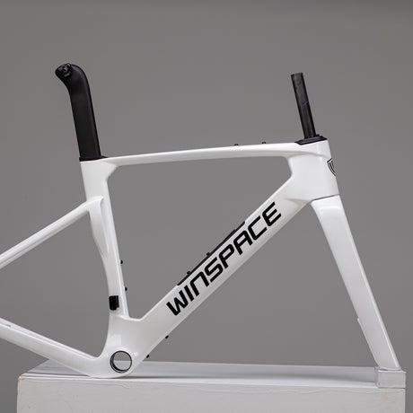 Telaio Winspace G5 Gravel Alpine White, vista laterale