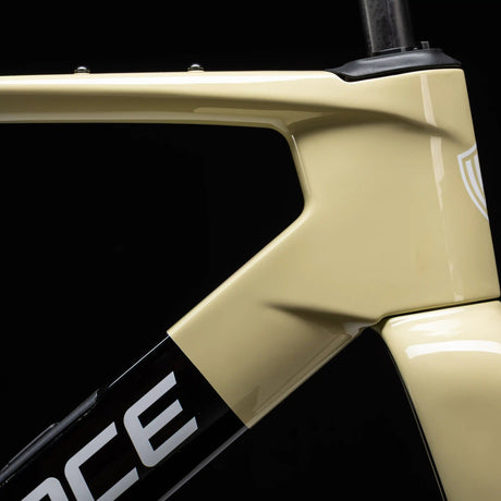 Telaio Winspace G5 Gravel Dune Fade, dettaglio del tubo sterzo