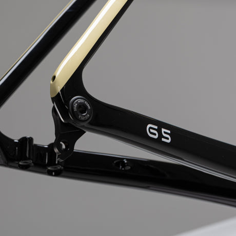 Bici Winspace G5 GRX 825 Di2 Dune Fade, dettaglio dei foderi