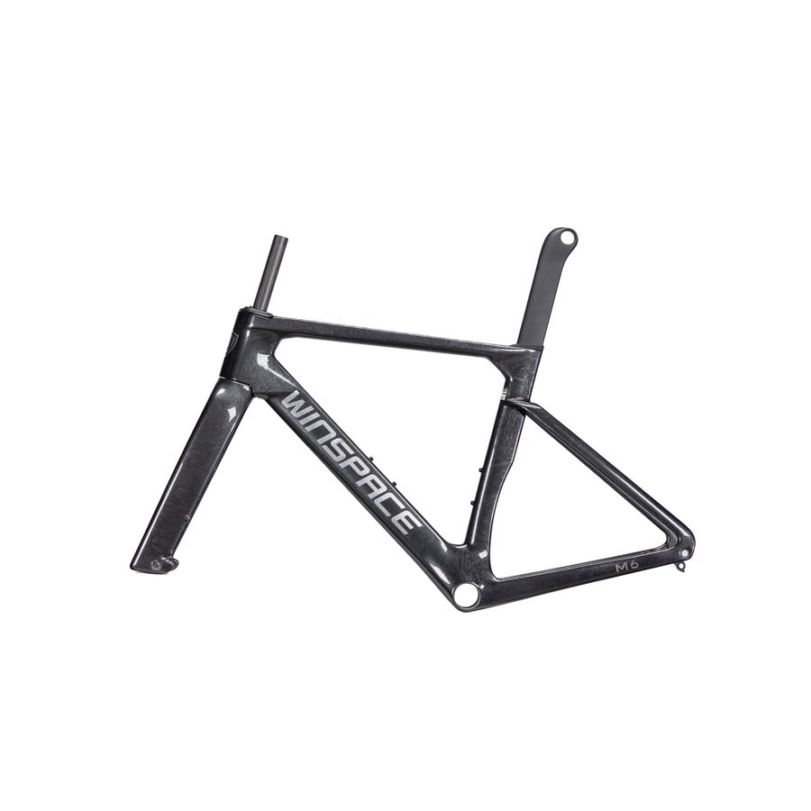 Bicicleta Winspace M6 105 Di2 Frost black, vista lateral derecha