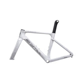 Bicicleta Winspace M6 105 Di2 Frost White, vista lateral derecha